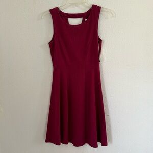 Lauren Conrad Maroon Dress size 2